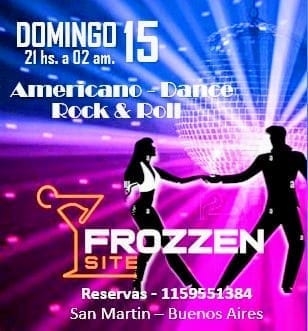 COMENZAS LA SEMANA COMO MAS TE GUSTA...
ESTA NOCHE DE 21 A 01 am.
FROZZEN SITE... TU LUGAR EN LA NOCHE DEL DOMINGO...
1159551384